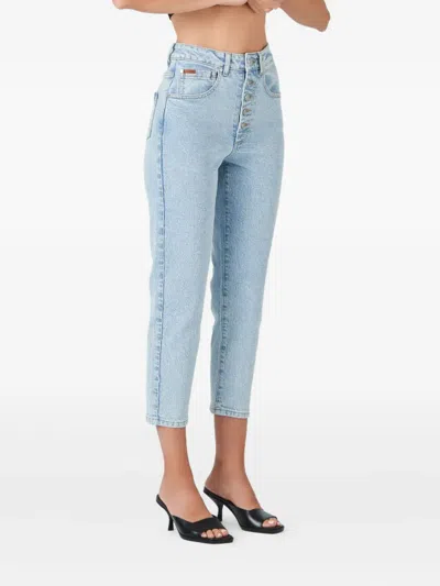 No44 Button-fly Jeans In Blue