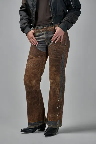 Acne Studios Trousers In Brown