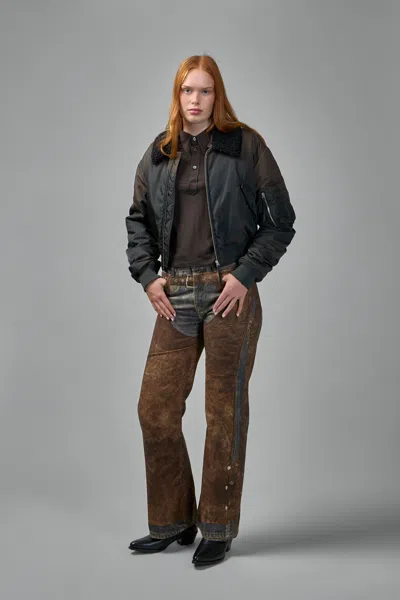 Acne Studios Trousers In Brown