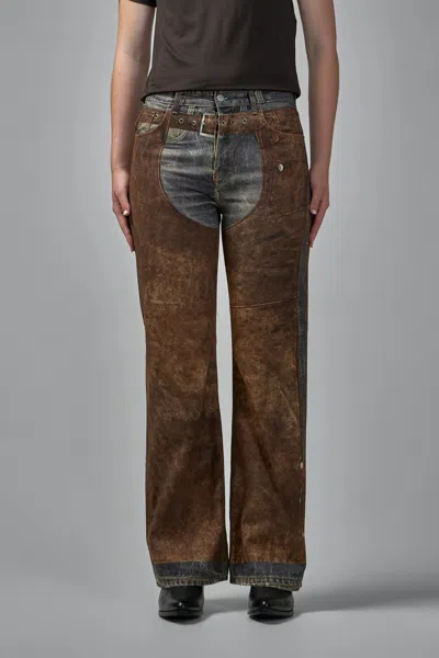 Acne Studios Trousers In Brown
