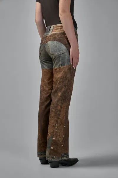 Acne Studios Trousers In Brown