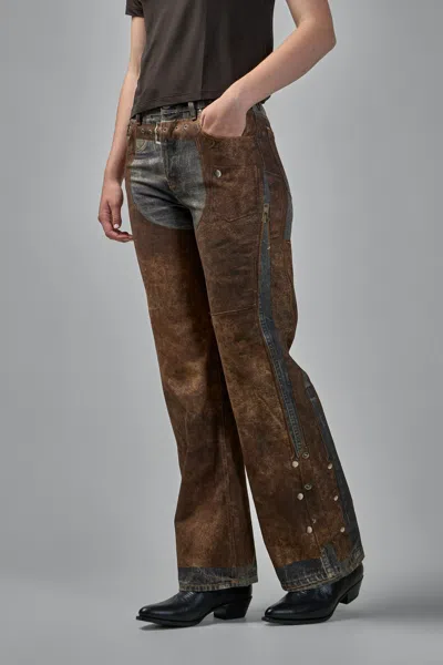 Acne Studios Trousers In Brown