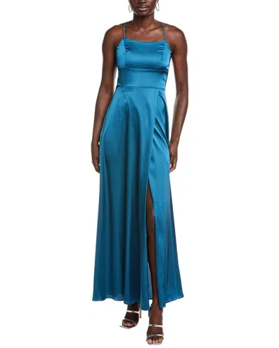 Maison Maar Maxi Dress In Blue