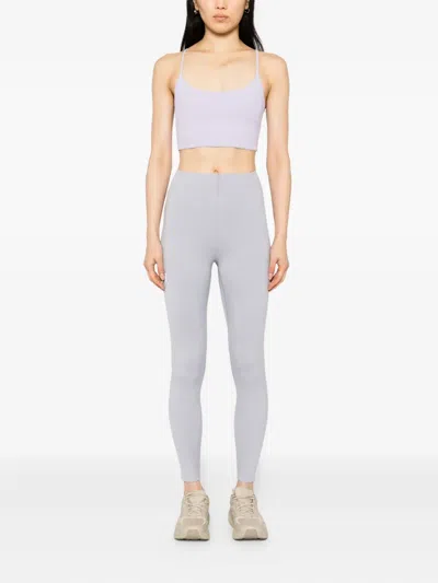 On 7/8 Train Tights In Purple