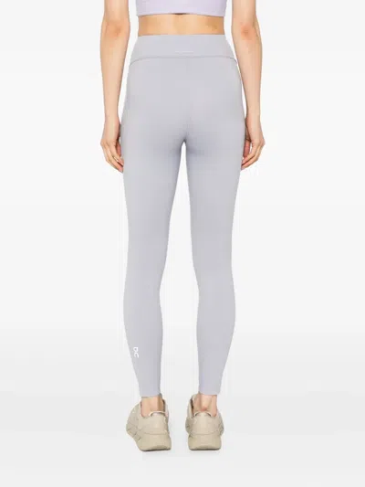 On 7/8 Train Tights In Purple