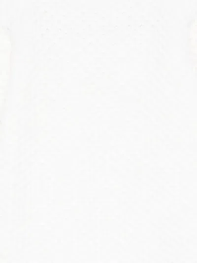 Gensami Pointelle-knit Silk-blend Pajamas In White