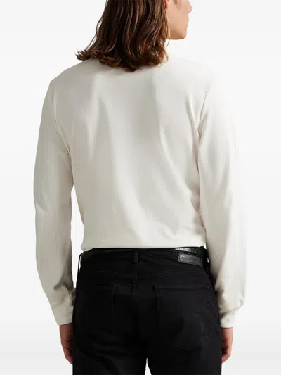 Polo Ralph Lauren Cotton Polo Bear Polo Shirt In White