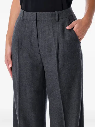Anine Bing Trent Pant In Gray