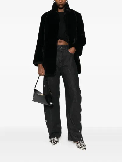 Sword 6.6.44 Fur Coat S. W.o. R.d. Woman Color Blue In Black