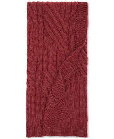 Charter Club Sweater-knit Throw, 50" X 60", Macy's Exclusive In Red
