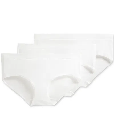 Jockey Women's Seamfree Hipster 3-pack Underwear 4391 In White