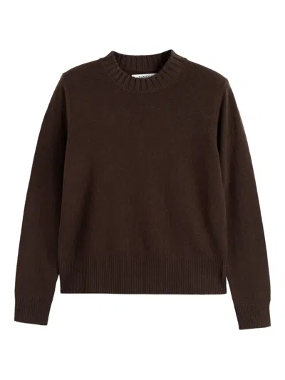 Chinti & Parker Wool Blend Sweater In Brown