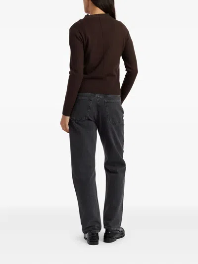 Chinti & Parker Wool Blend Sweater In Brown