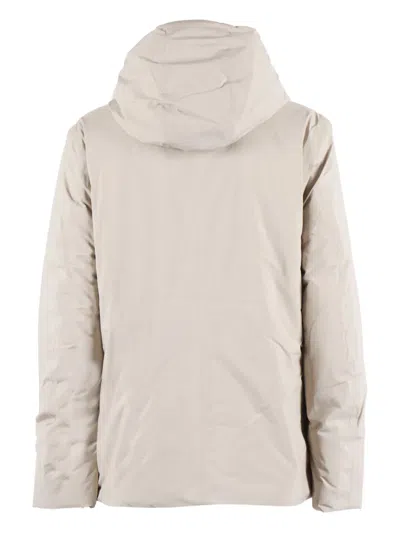 K-way Lil Soft Touch Marmotta Down Jacket In Neutral