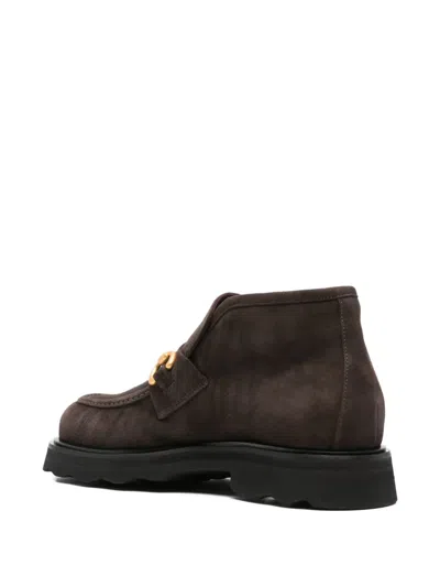 Pomme D'or Nicky Suede Loafers In Multi