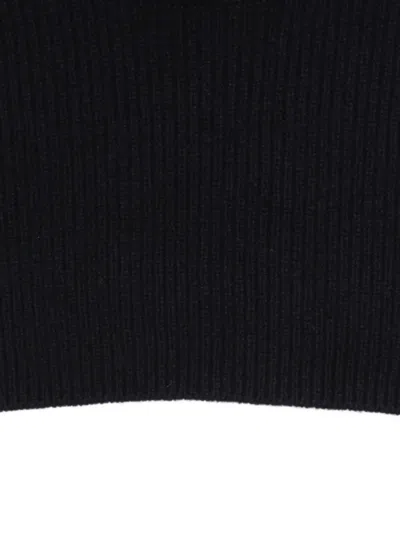 Samsoe & Samsoe Merino Wool Neck Warmer In Blue