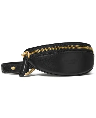 Kate Spade Duo Small Pebbled Leather Crossbody Bag In Black