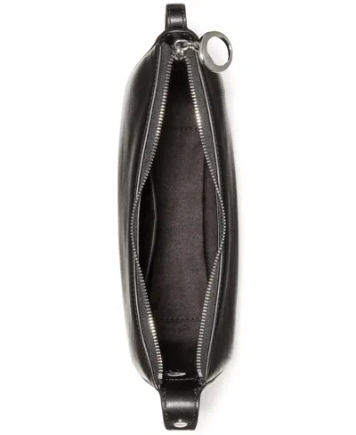 Kate Spade Halo Small Smooth Leather Crossbody Bag In Black