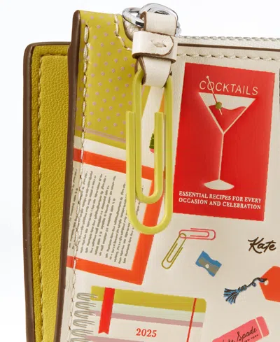Kate Spade Page Turner Small Bifold Wallet In Multi
