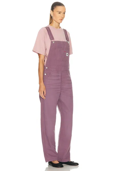 Carhartt Bib Overall Straight In Purple