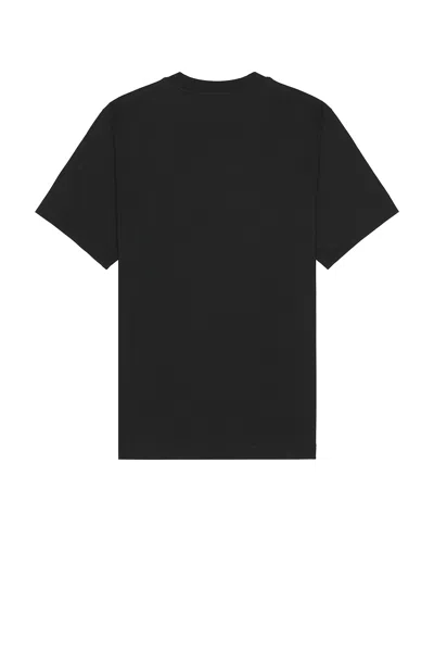 Burberry Graphic Print Crew Neck Short Sleeve T Shirt In Black