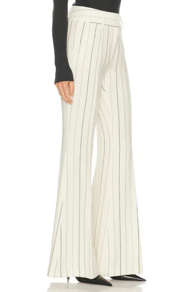 Gabriela Hearst Rhein Wool Cashmere Flare Pants In Multi