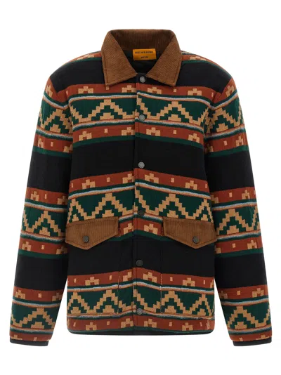 Guest In Residence Western Industry Quilted Wool And Cashmere-blend Jacket In Multi