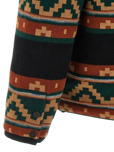 Guest In Residence Western Industry Quilted Wool And Cashmere-blend Jacket In Multi