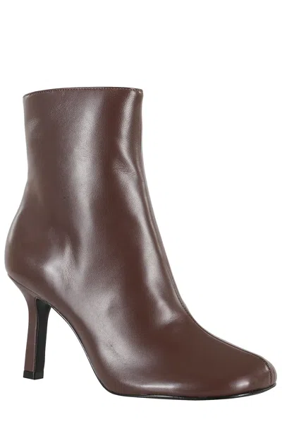 Schutz Brielle Booties Root Brown In Brown