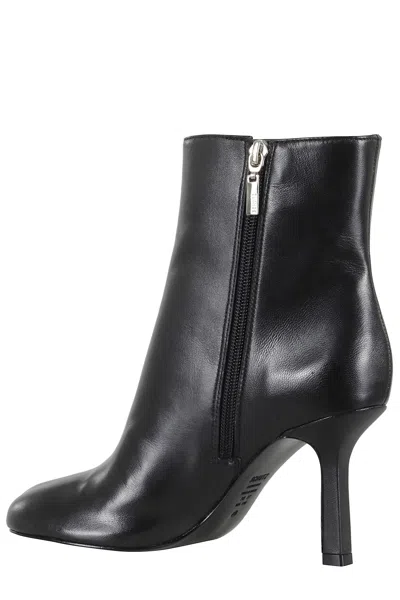 Schutz Brielle Ankle Boot With Rounded Toe In Black