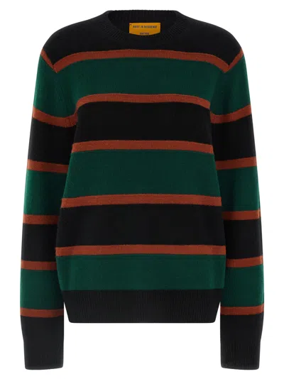 Guest In Residence Striped Crew-neck Sweater In Multi