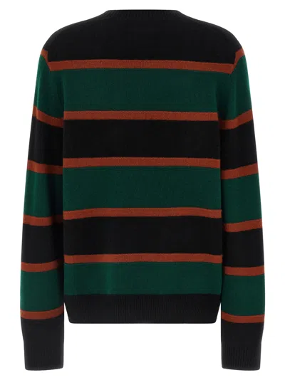 Guest In Residence Striped Crew-neck Sweater In Multi