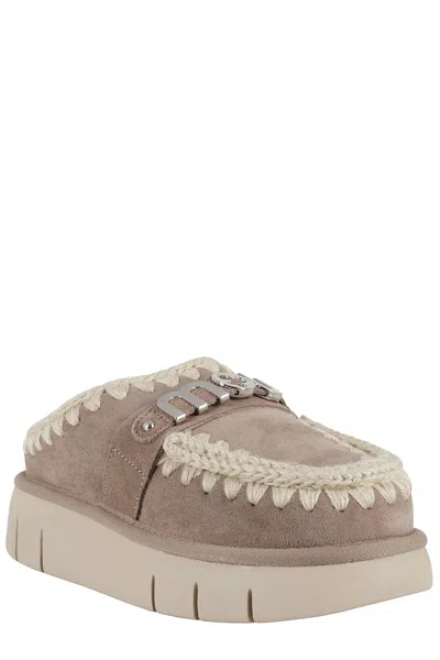 Mou Bounce Clog Metal In Gray