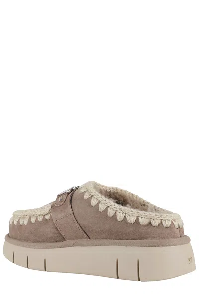 Mou Bounce Clog Metal In Gray