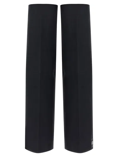 Jean Paul Gaultier Garter With High Waist And Wide Leg In Blue