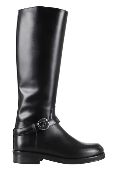 Coperni Cavalier Belt Boot In Black