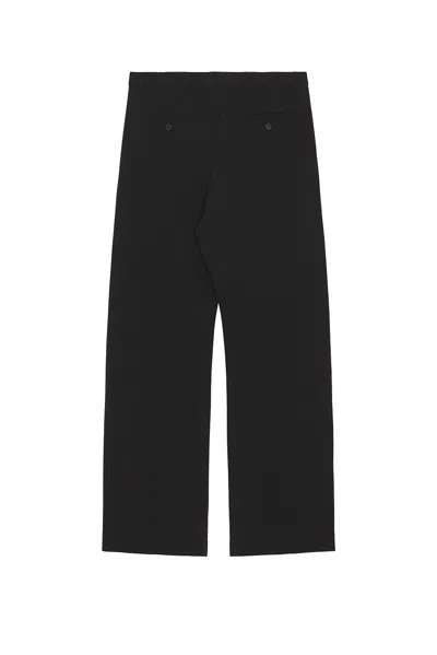 Rick Owens Tailored Geth Wide Leg Virgin Wool Pants In Black