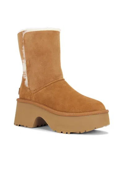 Ugg Chestnut Classic Esmee Boots In Brown