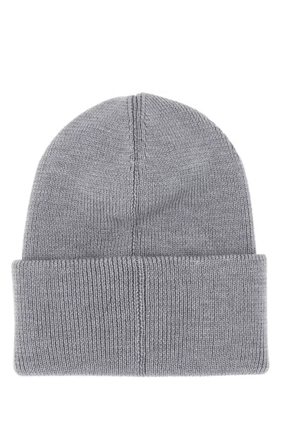 Canada Goose Classic Grey Hat With Structured Crown And Curved Brim In Gray