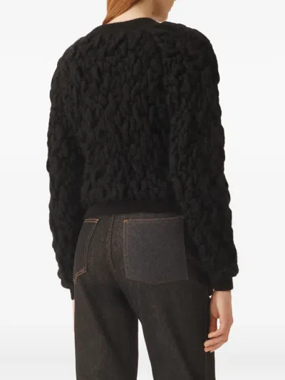 Fabiana Filippi Sweaters Blacks And Greys In Black