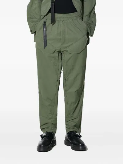 Alpha Industries Drawstring Tapered Trousers In Green