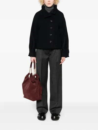 Susanne Bommer Single-breasted Cropped Jacket In Multi