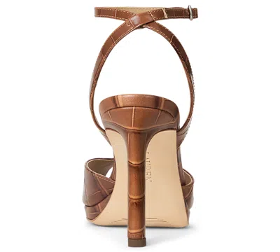 Ralph Lauren Women's Kyla Dress Sandals In Brown