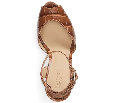 Ralph Lauren Women's Kyla Dress Sandals In Brown