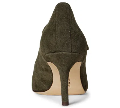Ralph Lauren Women's Lanette Mary Jane Pump In Green