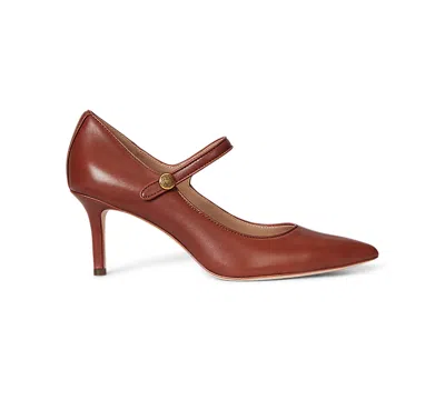 Ralph Lauren Women's Lanette Mary Jane Pump In Brown