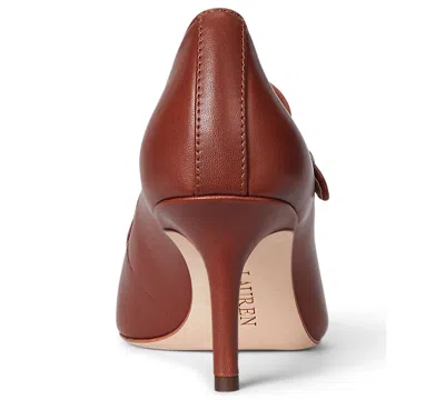 Ralph Lauren Women's Lanette Mary Jane Pump In Brown