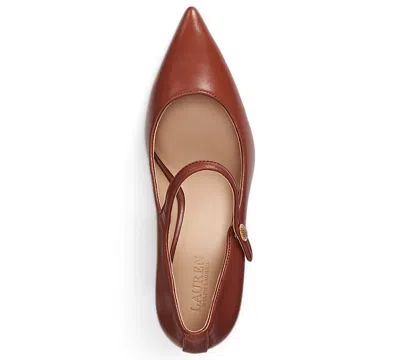 Ralph Lauren Women's Lanette Mary Jane Pump In Brown