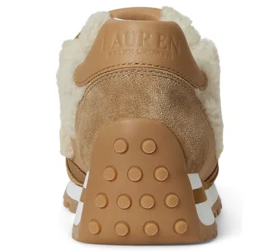 Ralph Lauren Women's Dani Lace-up Sneakers In Brown