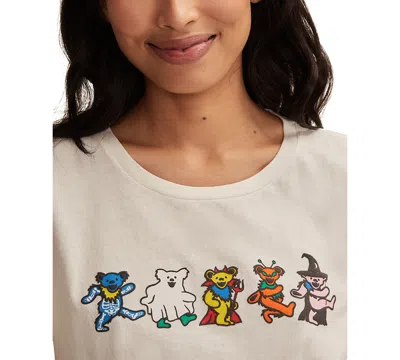 Lucky Brand Grateful Dead Costume Bears Cotton Graphic T-shirt In White